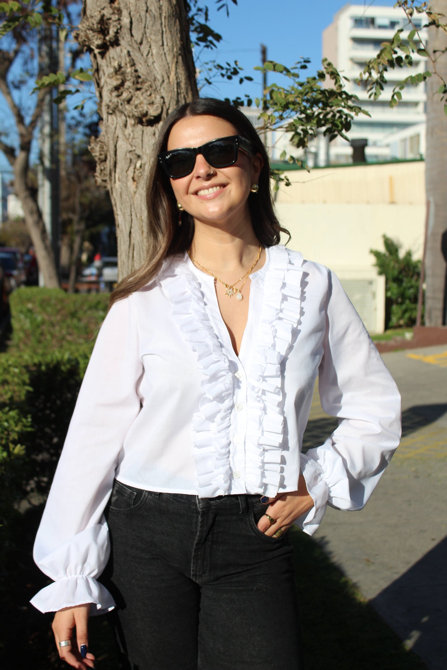 Blusa Amalfi Blanco