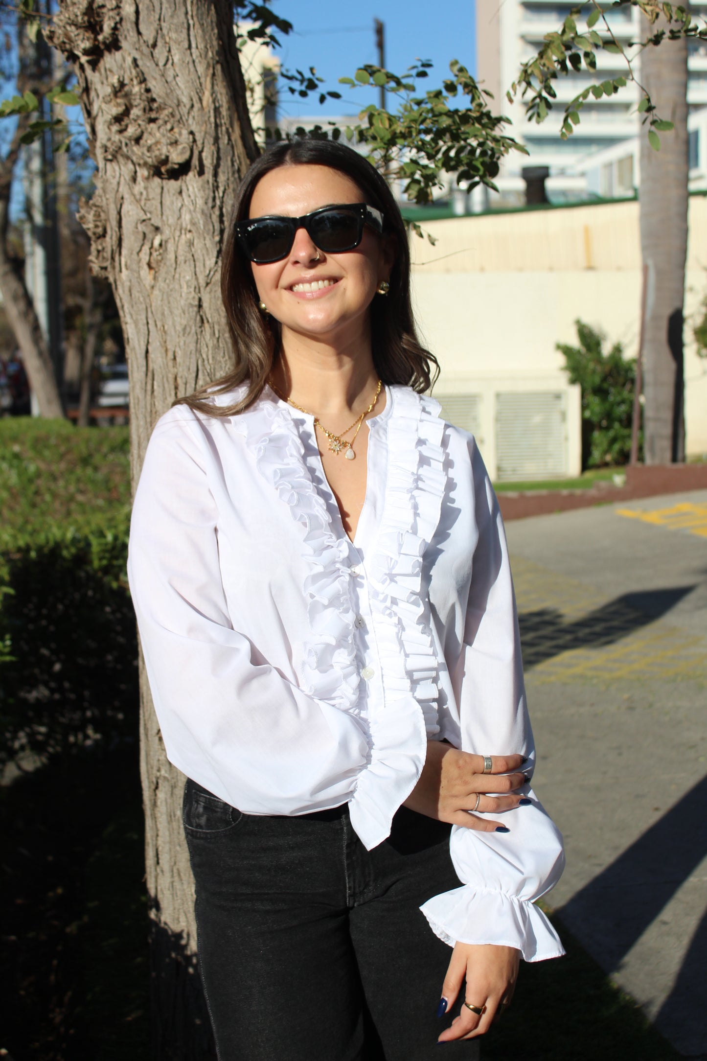 Blusa Amalfi Blanco