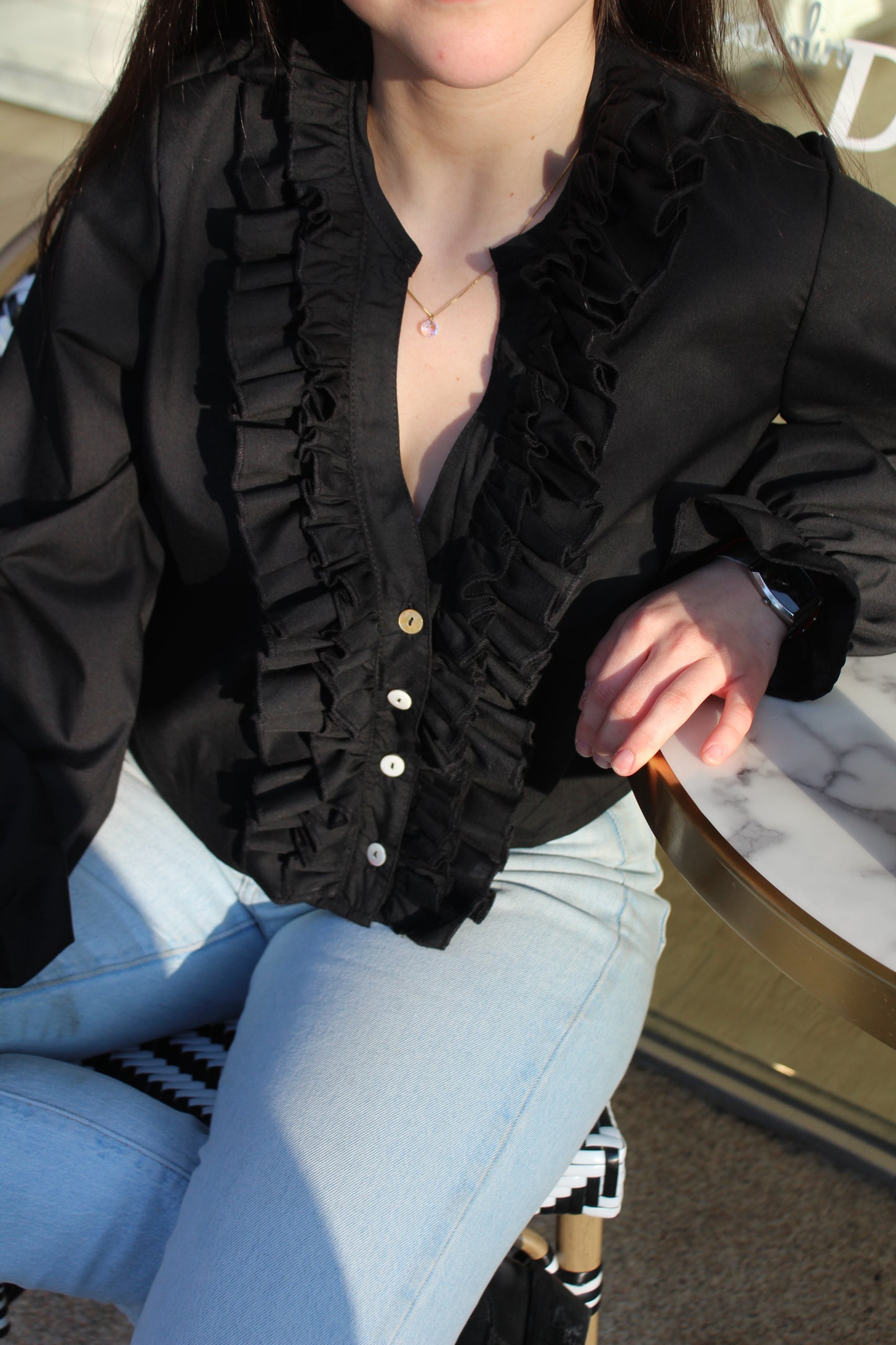Blusa Amalfi Negro