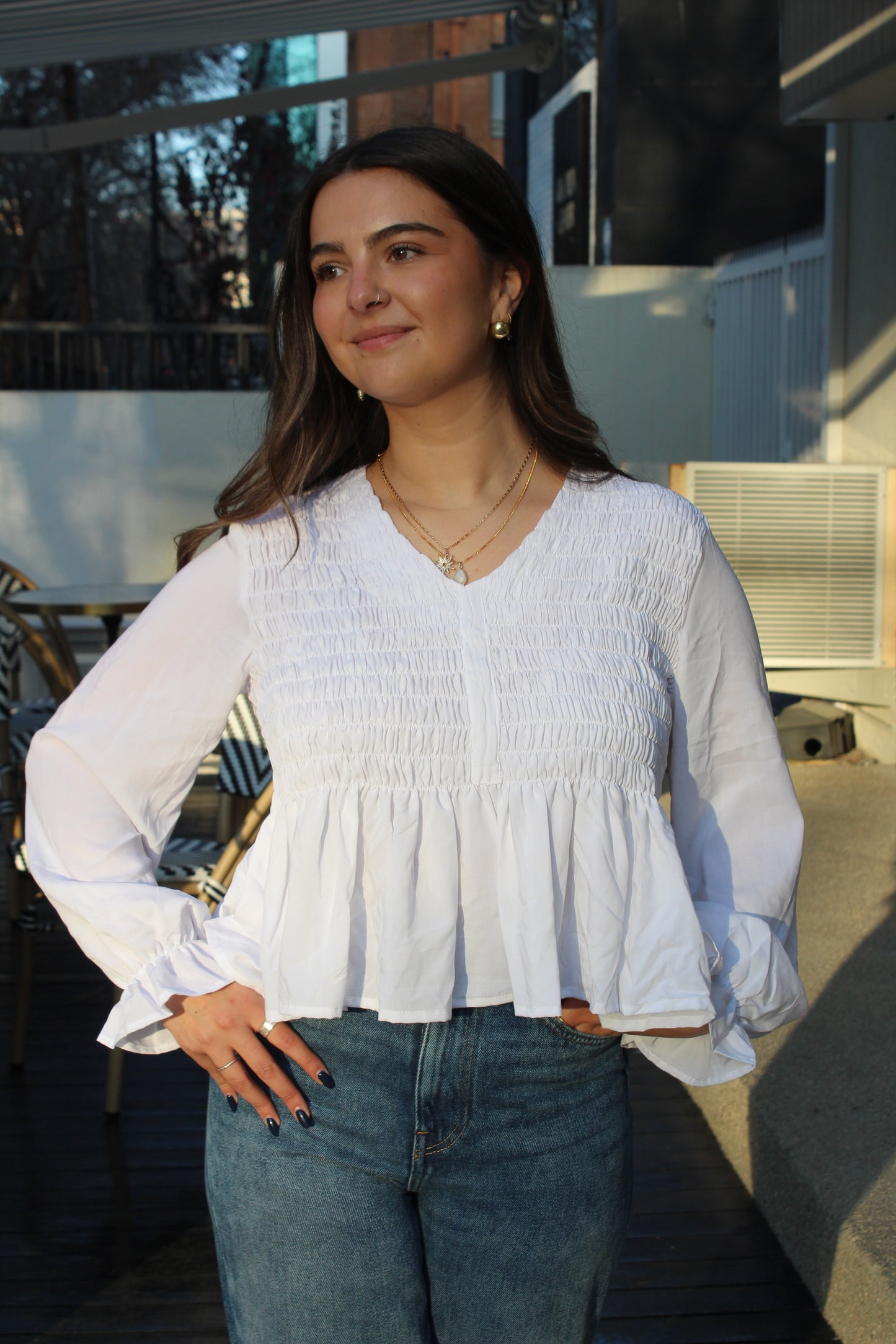 Blusa Ginebra Blanco
