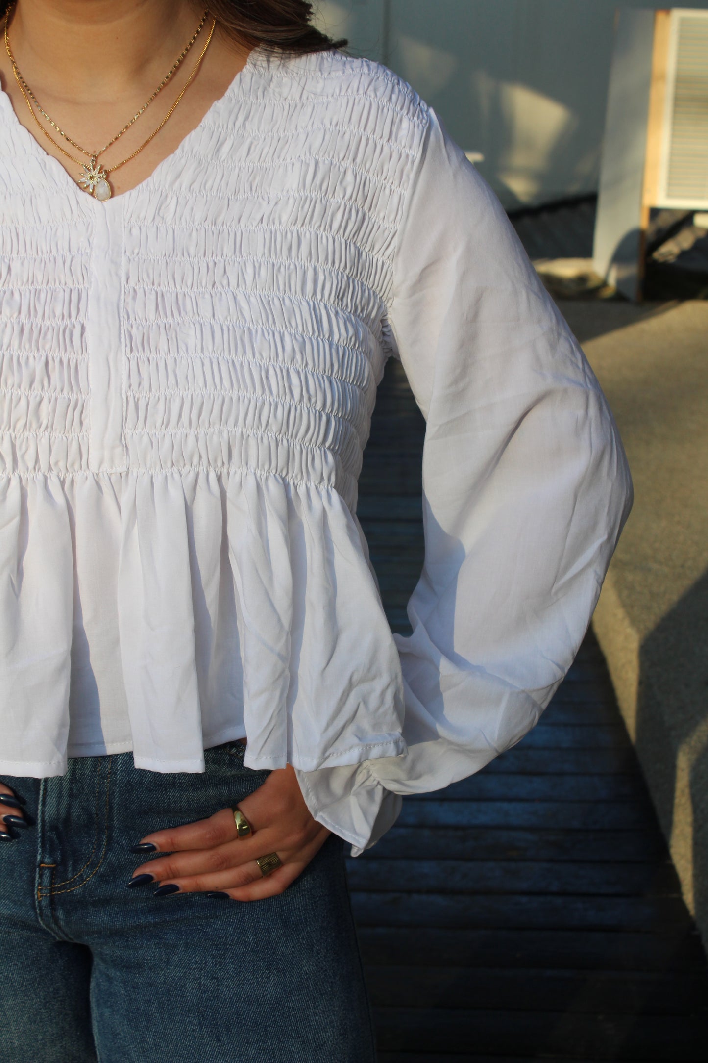 Blusa Ginebra Blanco