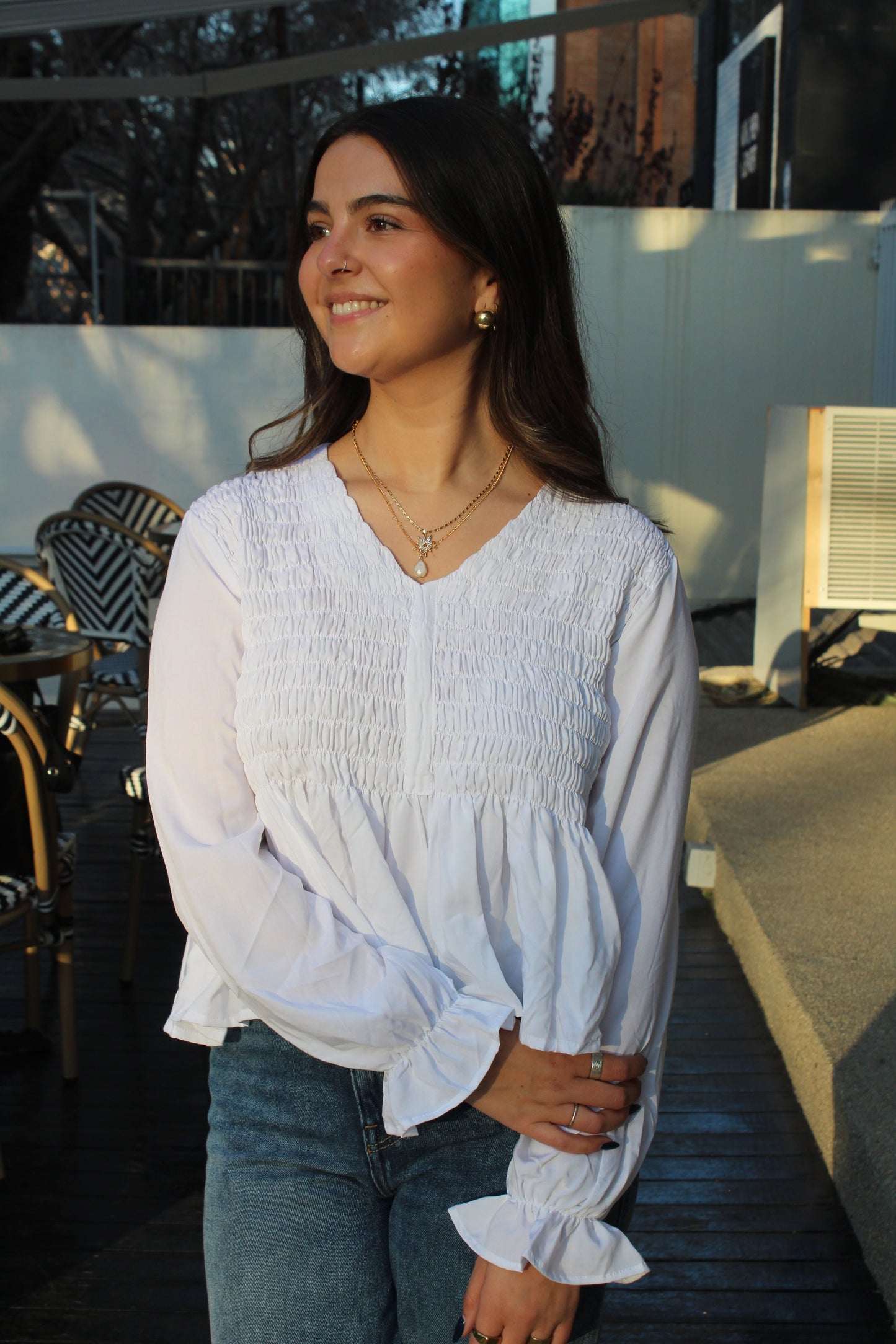 Blusa Ginebra Blanco