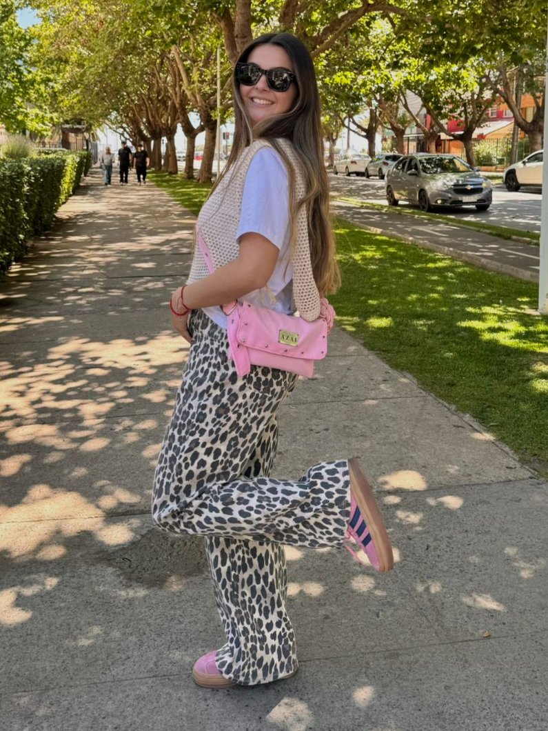 Bandolera Ibiza Rosada Pastel