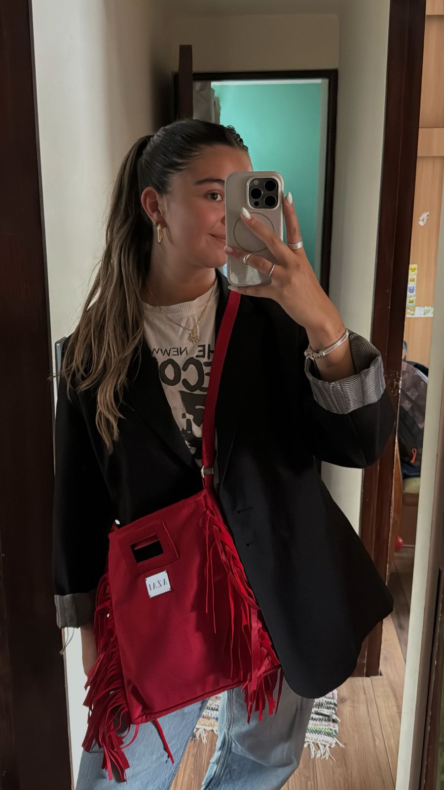 Cartera Arizona Roja