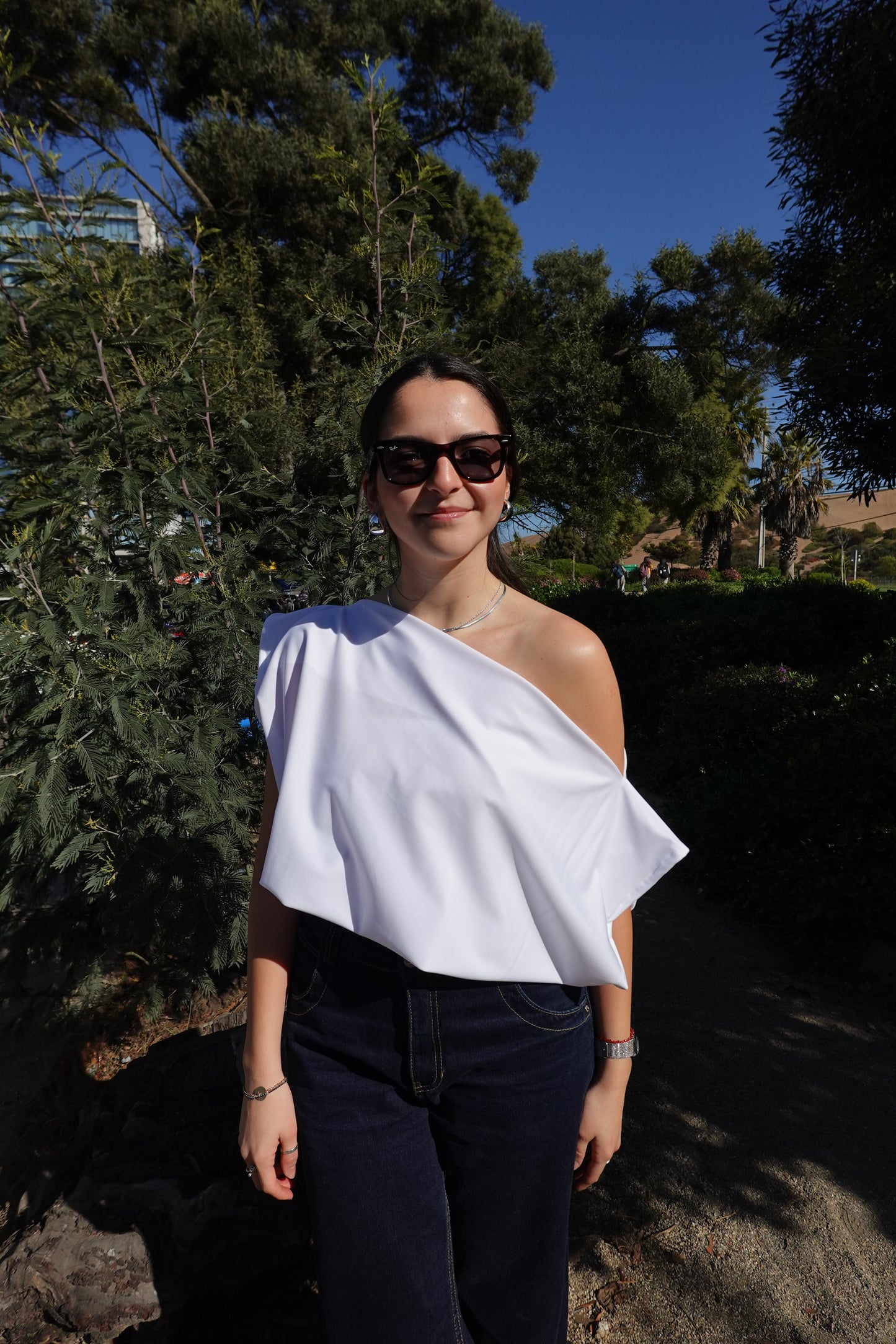 Top Filippa Blanco