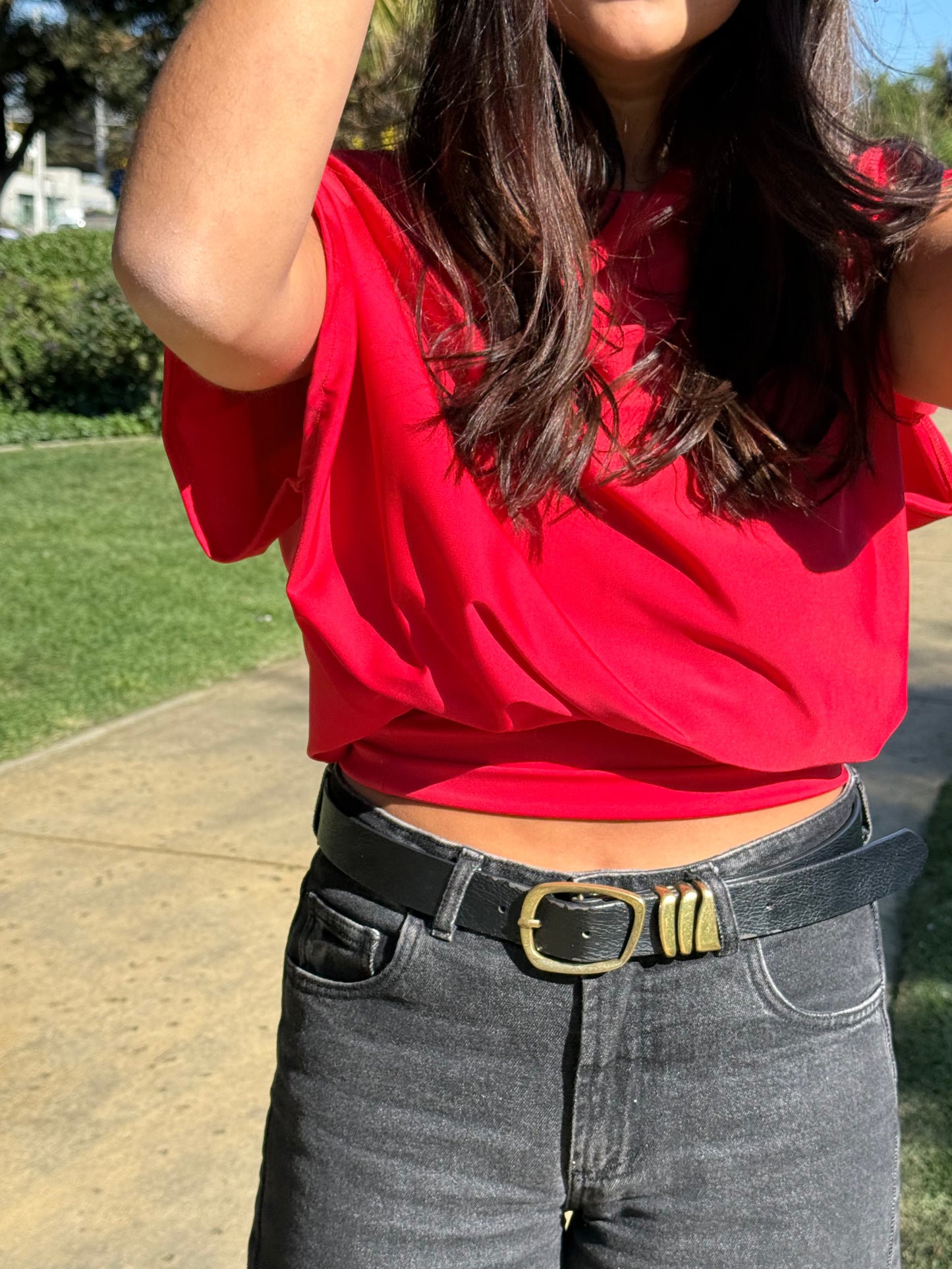 Top Filippa Rojo