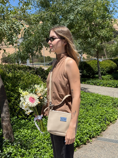 Cartera Mila Beige
