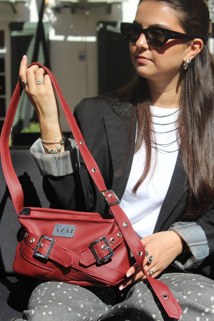 Cartera Clara Burdeo