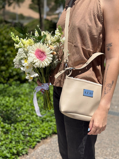 Cartera Mila Beige