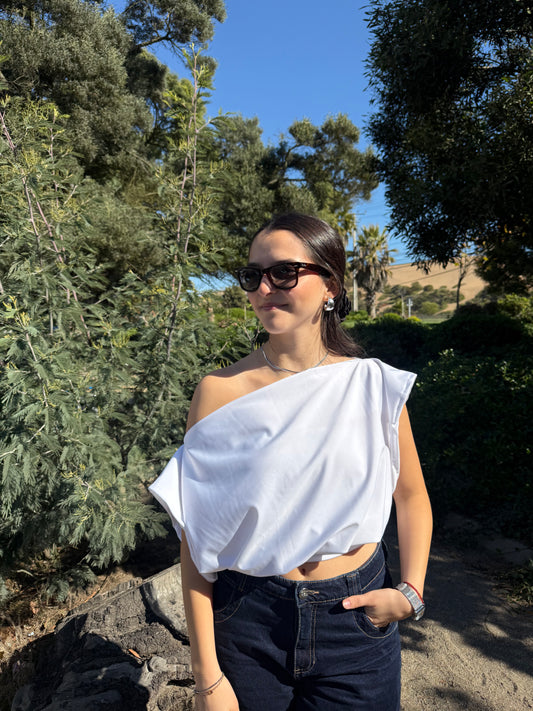 Top Filippa Blanco