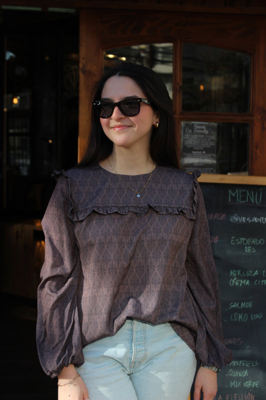 Blusa Niza Cafe