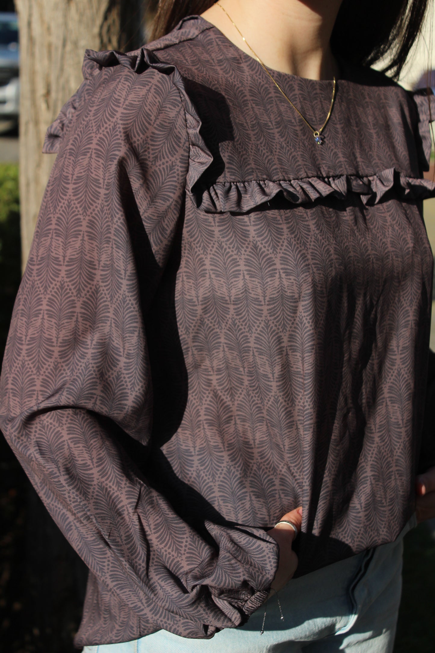 Blusa Niza Cafe