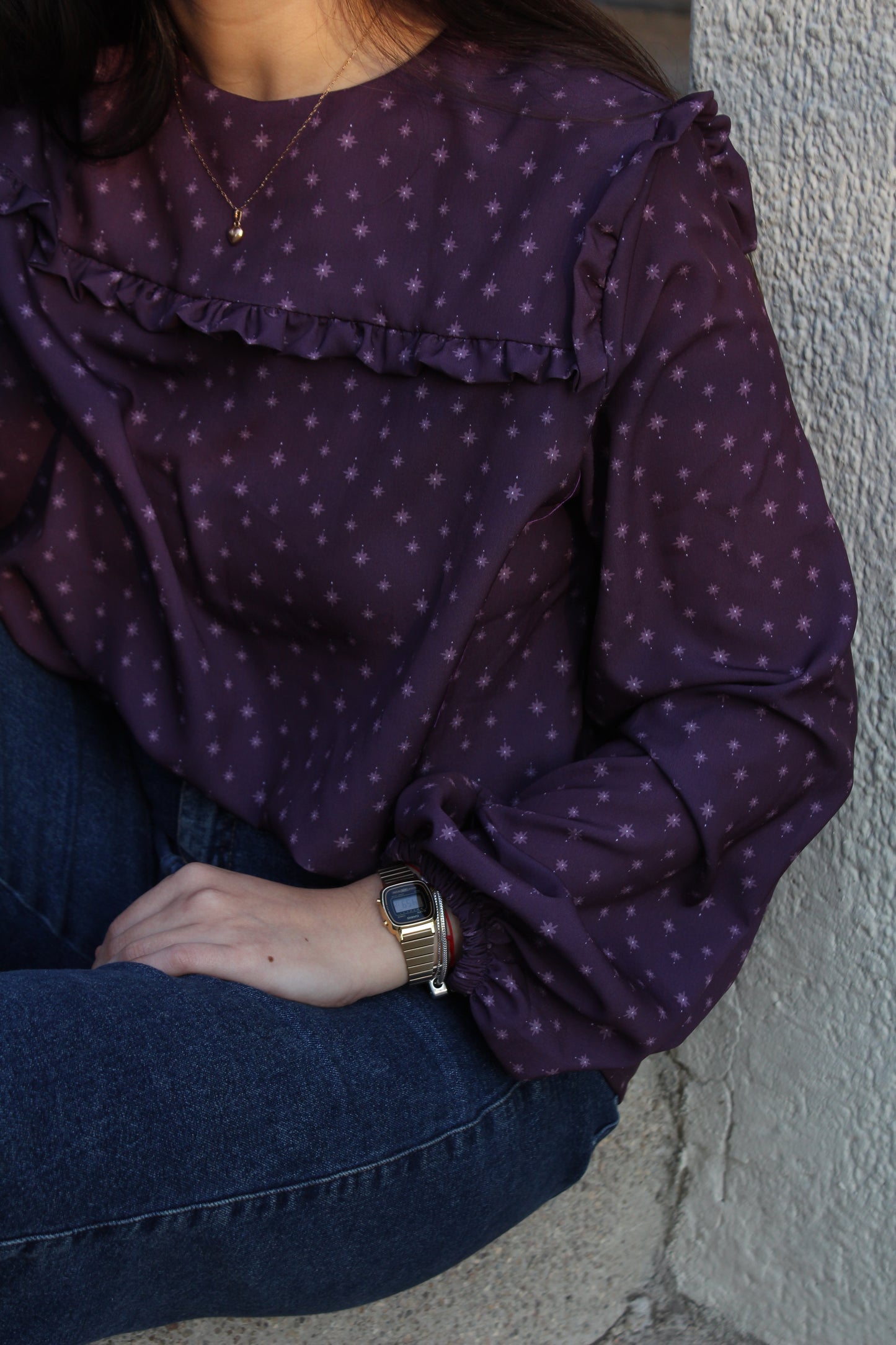 Blusa Niza Morado