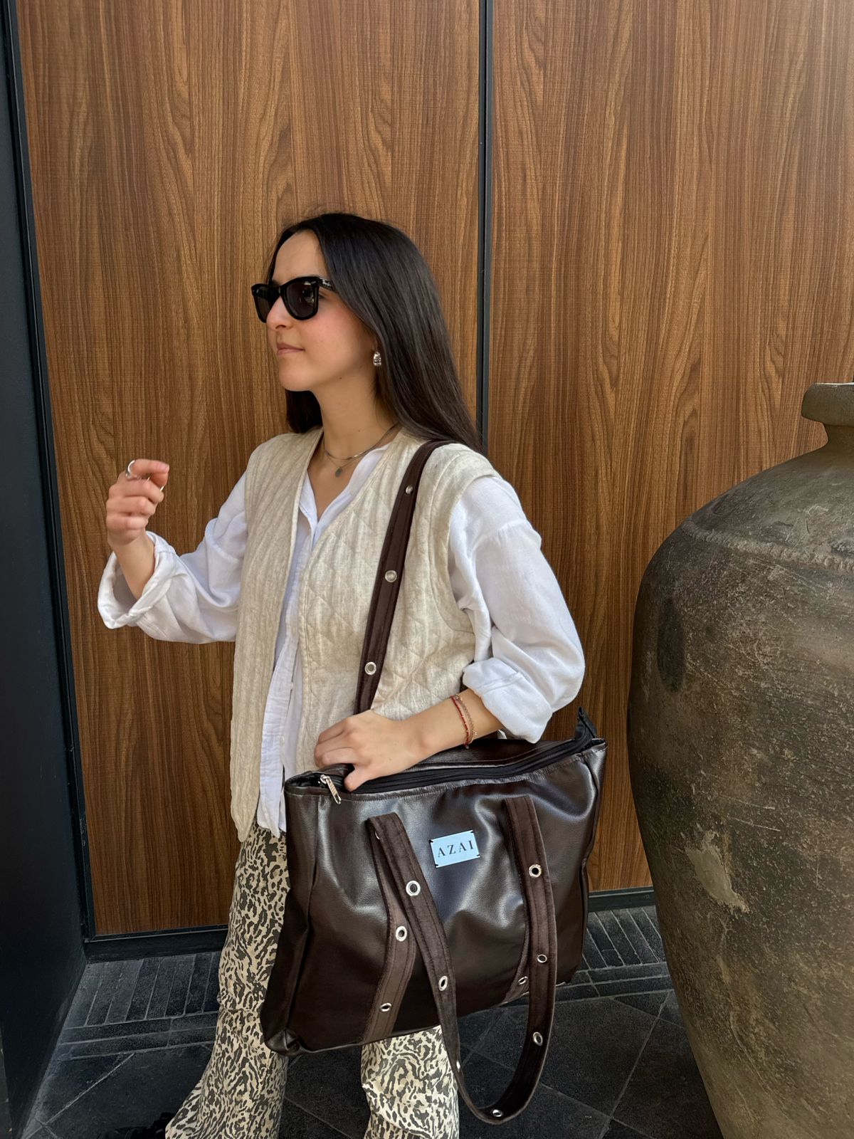 Lucia Bag Rock Cafe Chocolate