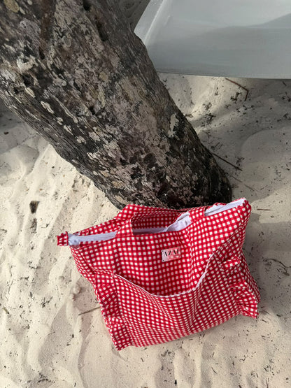 Vichy Bag Rojo