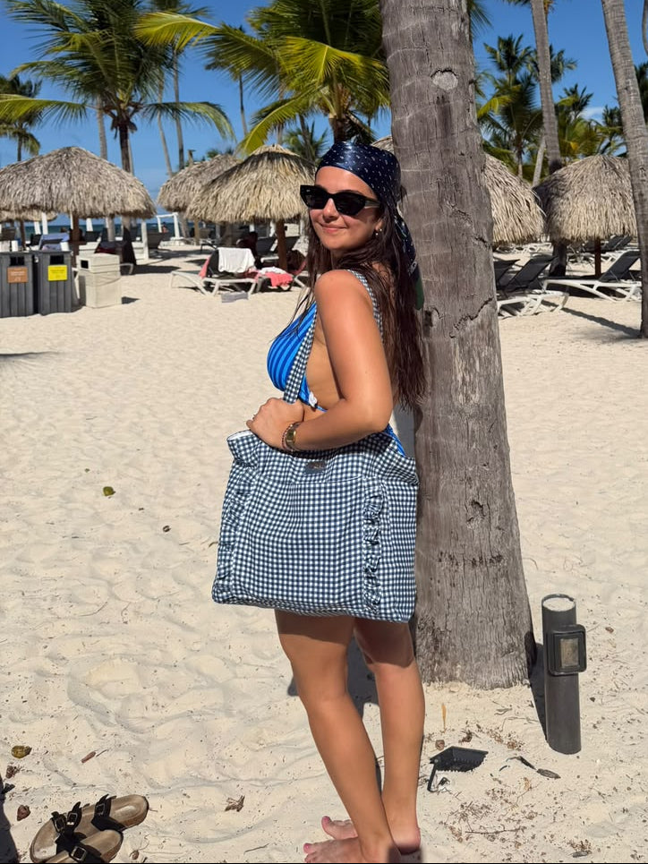 Vichy Bag Azul