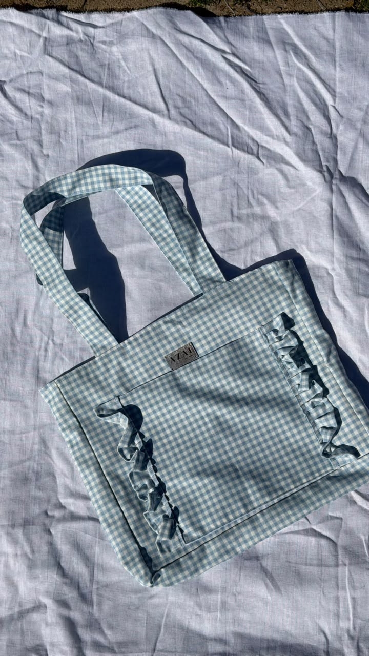 Vichy Bag Celeste