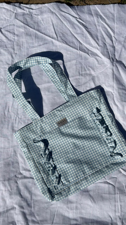 Vichy Bag Celeste