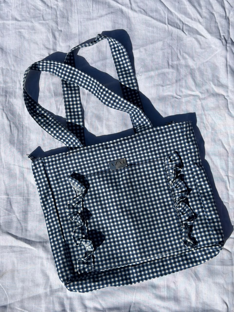 Vichy Bag Azul