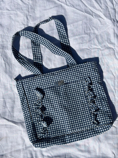 Vichy Bag Azul