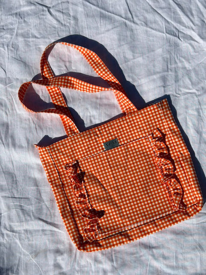 Vichy Bag Naranja