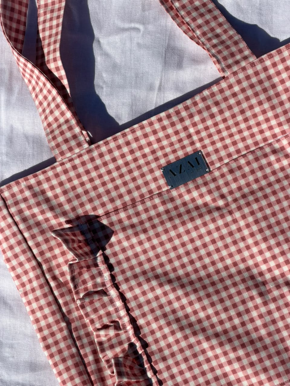 Vichy Bag Rosado