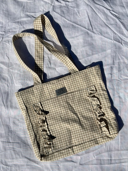 Vichy Bag Beige