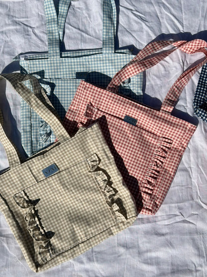 Vichy Bag Beige