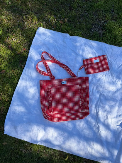 Vichy Bag Rojo